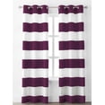 thumbnail image 1 of Mainstays Stripe Window Curtains 2 Pack, 1 of 1