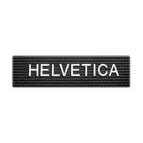 Quartet  Inch Characters for Plastic Letter Boards Helvetica Font 144  Characters per Set White (F1/2) | Walmart Canada