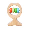 thumbnail image 2 of Beech Bells Sonajeros Juguetes Prácticos Durable Montessori Juguetes Madera Mordedor Juguetes para Estilo B perfke Sonajeros Juguetes, 2 of 8