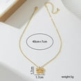 thumbnail image 2 of Bow Necklace for Women Gold Necklace Gold Bow Pendant Necklace Dainty Jewelry for Her, 2 of 12