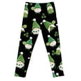 thumbnail image 4 of Tiijoy Toddler Girls St. Patrick's Day Tights Soft Stretch Base Layer Pants, Sizes 1-12, 4 of 4