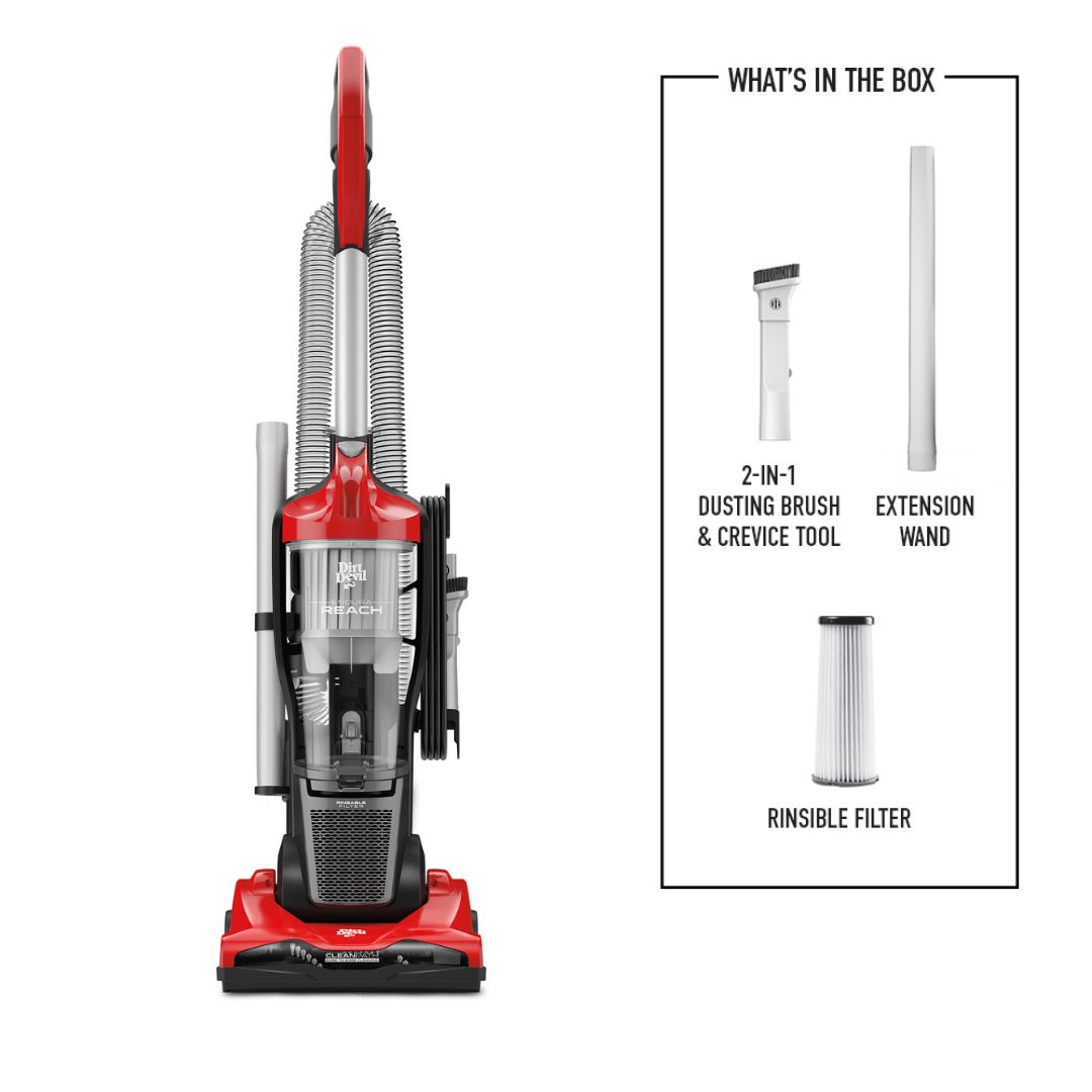 Dirt Devil Endura Reach Compact Upright Vacuum Cleaner, UD20124 - image 3 of 11