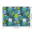 thumbnail image 2 of Area Rugs For Living Room Decor - Palm leaf surfboard shark Soft Anti Slip Throw Washable Rugs 5x7 For Bedroom, Indoor Carpet For Bedroom Living Room 80x58In, 2 of 7