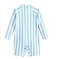 thumbnail image 6 of Byoo Toddler Boys UPF 50+ One Piece Rash Guard Quick Dry Beach Pool Water Swimsuits,Blue, 6 of 8