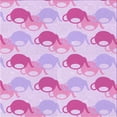 thumbnail image 1 of Ahgly Company Machine Washable Indoor Square Transitional Blossom Pink Area Rugs, 4' Square, 1 of 7