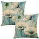 thumbnail image 1 of 2 uds planta verde algodón cáñamo abrazo funda de almohada coche abrazo almohada cojín sofá no incluye almohada central, 1 of 5