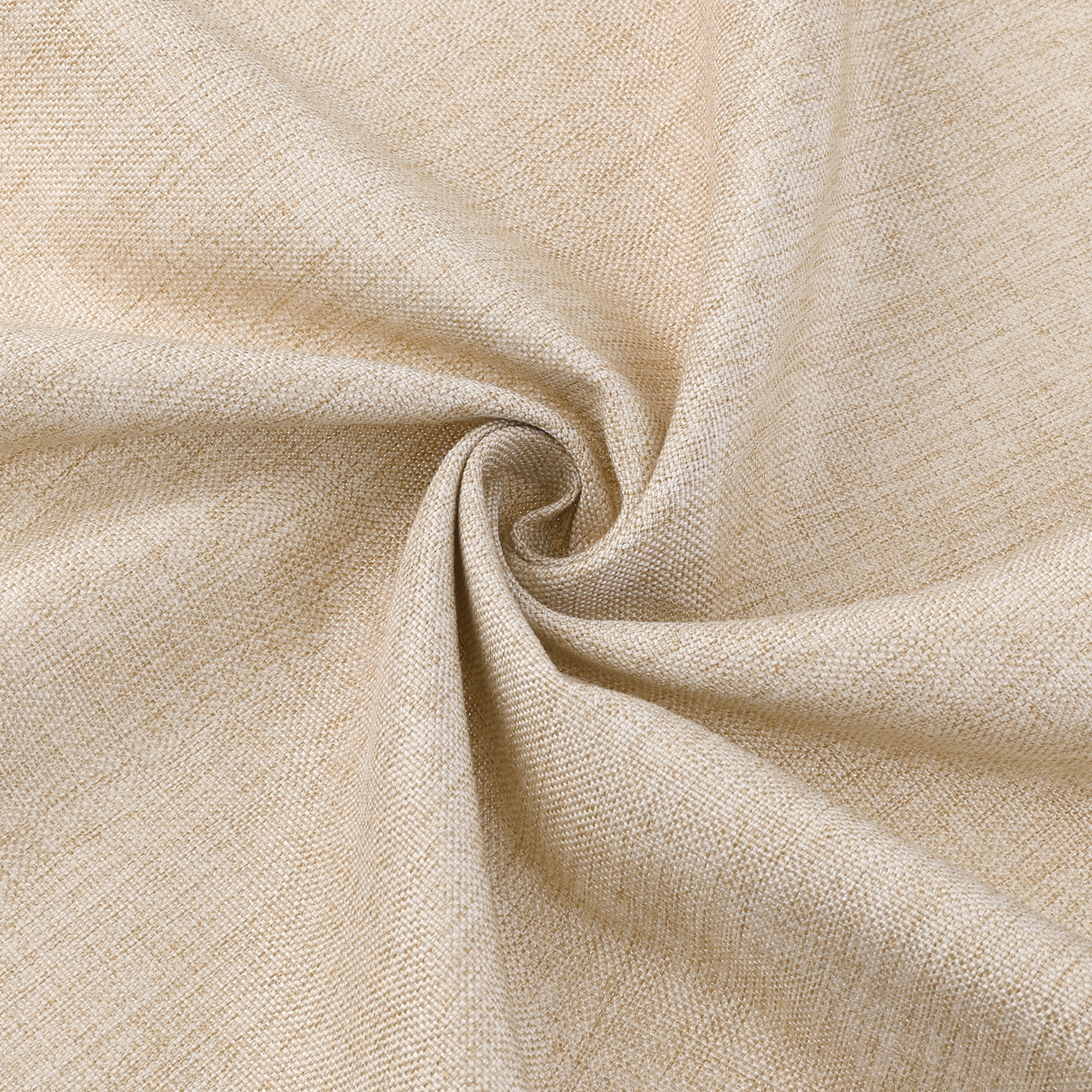 Unique Bargains Rectangle Cotton Linen Spillproof Table Cover Tablecloth Beige 55"x94"