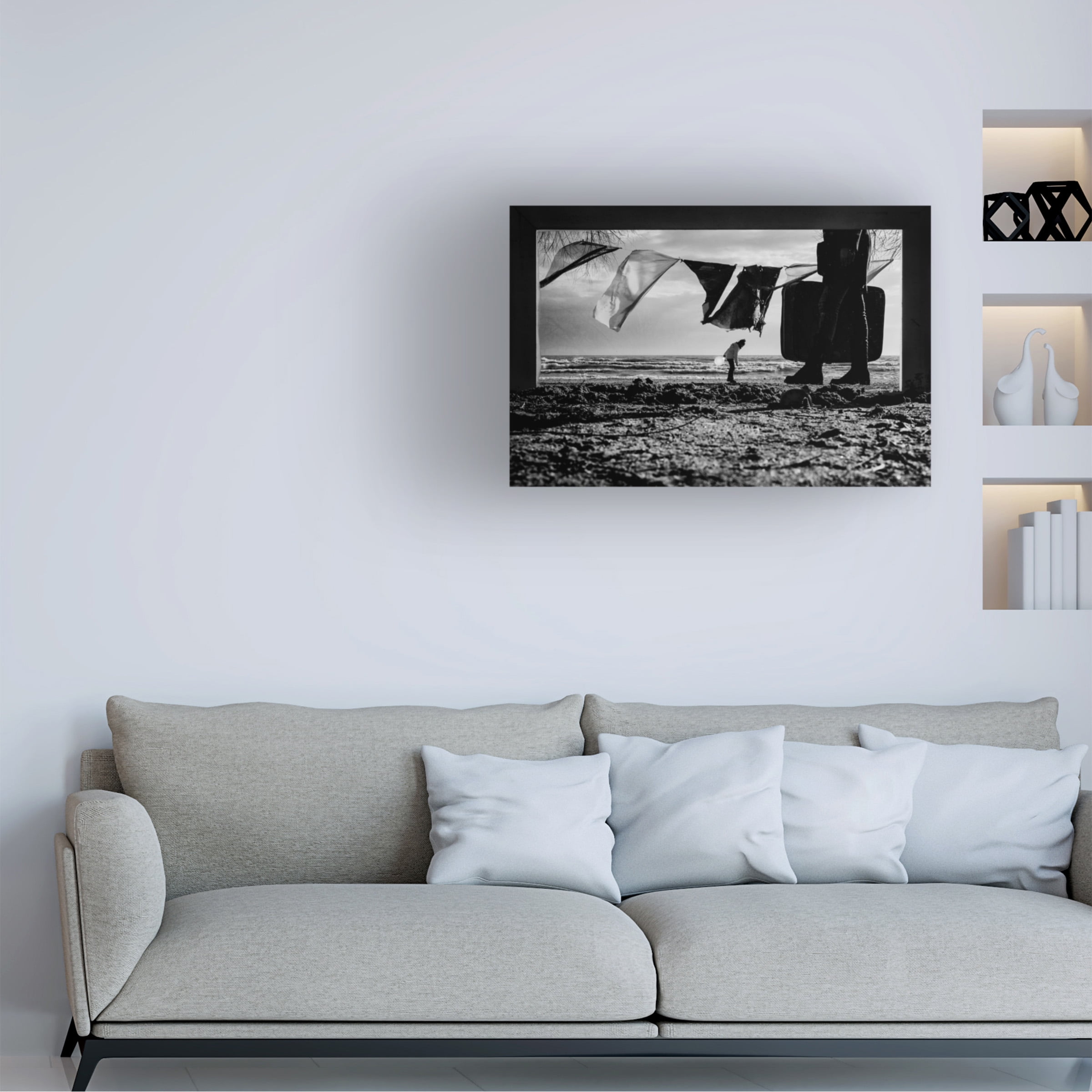 Sirin Akturk 'Frame Life' Canvas Art