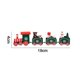 thumbnail image 2 of El tren de la Navidad pintó la decoración de madera de la Navidad para el ornamento de la sobremesa de Navidad, 2 of 5