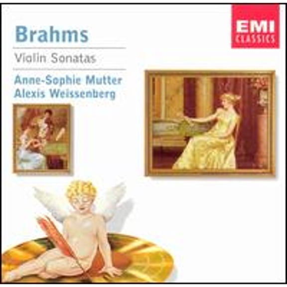 Pre-Owned Brahms: Violin Sonatas (CD 0724357472524) by Alexis Weissenberg (piano), Anne-Sophie Mutter (violin)