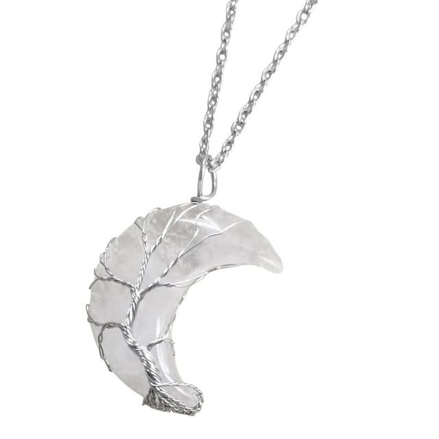 Crystal Necklaces Gem Spiritual Jewelry for Women ,
