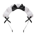 thumbnail image 1 of Diadema de sirvienta para mujer, lazo de encaje, tocado para fiesta de disfraces MFZFUKR CPB-SSW1994-1, 1 of 6