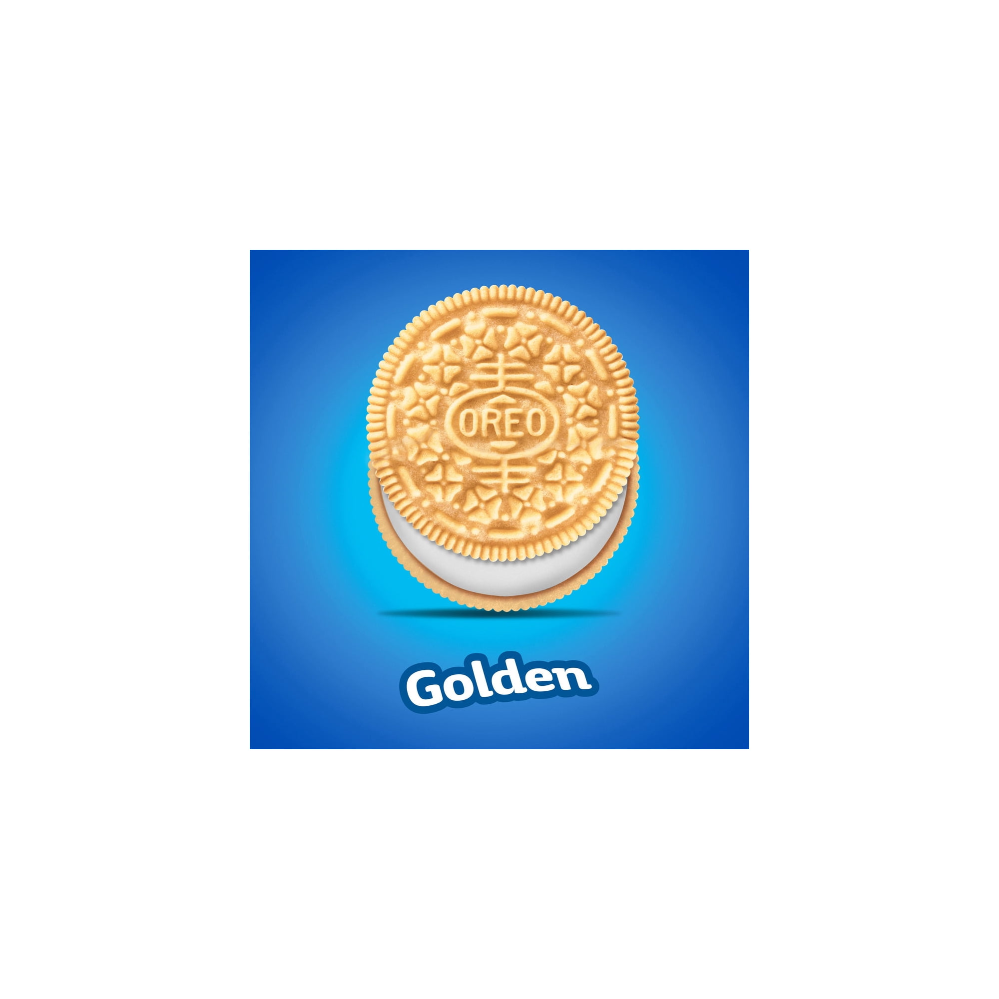 OREO Golden Sandwich Cookies  Family Size (Pack of 3)