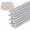 Gray with 5M LED Strip-1M, variant on Gray with 5M LED Strip, 1M Ultra-Thin 45° Oblique Beam Under Cabinet Lighting