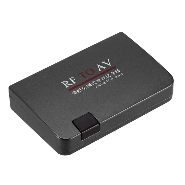 Adaptador Modulador Convertidor Receptor TV Analógica RF A AV Con Cable AV (EE. UU.)