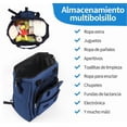 thumbnail image 2 of Mochila Pañalera Multifunción Bolsa Impermeable Viaje Bebés Modelo Azul, 2 of 4