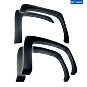 Tyger Auto Fender Flares Compatible with 2007-2013 Chevy Silverado 1500 2500 3500HD (NOT FIT 2007 Classic) 6.5' & 8' Bed, Fine-Textured Paintable Factory Style 4pc | TG-FF6C4288