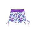 thumbnail image 3 of Sholeno Girls Quickly Dry Swimming Shorts Beach Sports Swim Trunks Drawstring Swim Bottoms Boardshorts Purple 12, 3 of 5