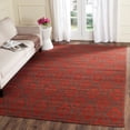 thumbnail image 3 of SAFAVIEH Kilim Goran Geometric Diamonds Wool Area Rug, Blue/Grey, 4' x 6', 3 of 10