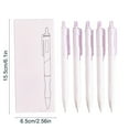 thumbnail image 3 of Dadiaei Retractable Gel Pens, 5 Pack, Fast Dry, Gel Pens Fine Point 0.7mm, Retractable Pens, Cute Pens, Gel Ink Pens, Morandis Series Black Pen, Fine Tip Pens, 3 of 6