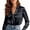 Black, variant on Women's Satin Silk Blouse Business Casual Tops Dressy Twist Knot V Neck Long Sleeve Office Work Shirts (White, XL)