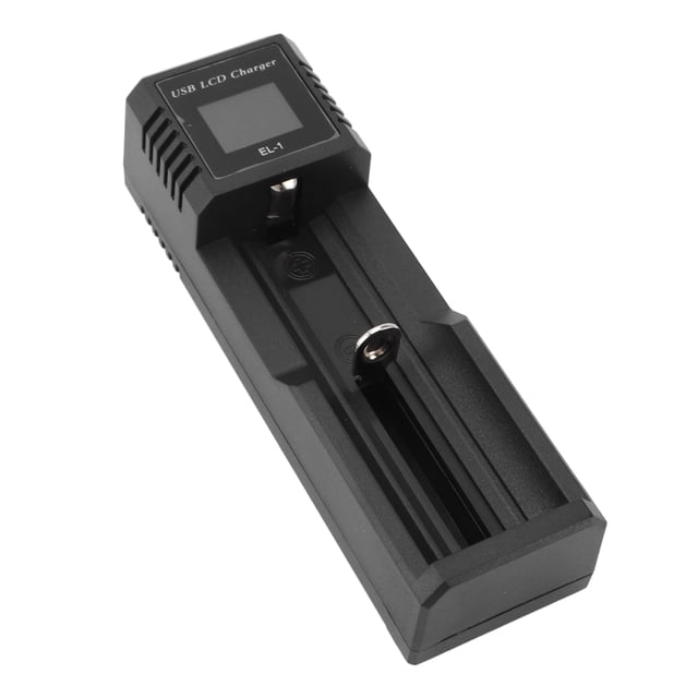 Cargador de Batería ANGGREK de Iones de Litio 3,7 V USB 5 V para 10440 14500 16340