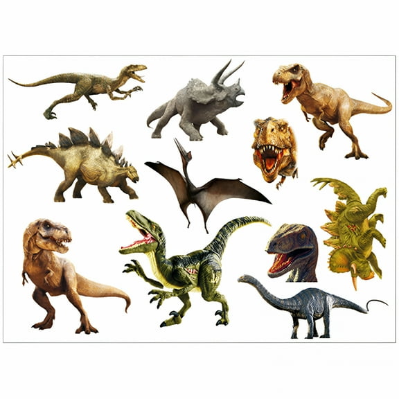 CCOCC Dinosaur Wall Decals for Kids Room,Large Removable Wall Sticker Decor for Bedroom,Living Room,Classroom,Gift for Girls Boys