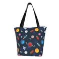 thumbnail image 1 of Disketp Space Cartoon for Women’s Casual Shoulder Tote Bag Cross-body Handbags for Shopping, Travel and Daily Use, 1 of 6