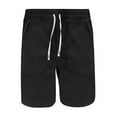 thumbnail image 1 of Gibobby Men's Cargo Shorts Relaxed Fit Stretch Drawstring Elastic Waist Casual Shorts with Pockets[Black,L], 1 of 6