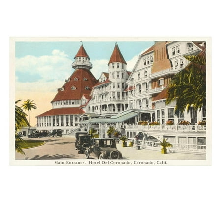 Hotel del Coronado, San Diego, California Print Wall
