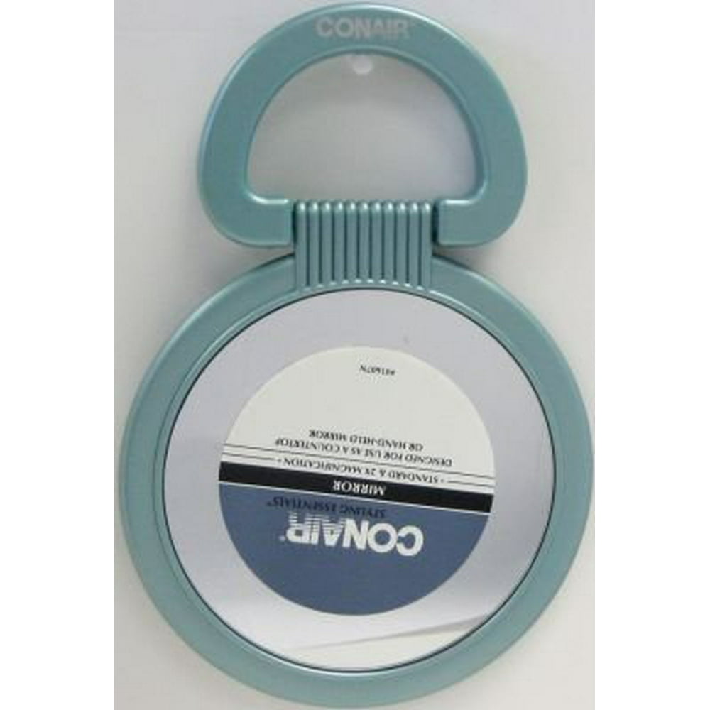 Conair Mirror Round/Hand Held Regular & 2X Magnificiation (3Pack)