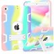 thumbnail image 1 of Funda CCMAO para iPad Mini 5/4, 7,9 pulgadas, a prueba de golpes, arcoíris, 1 of 7