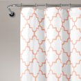 thumbnail image 3 of Lush Decor Bellagio Geometric Shower Curtain, 72x72, Blush, Single, 3 of 6