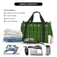 thumbnail image 5 of Kuqiui American Football Field Print Foldable Travel Duffel Bag Tote Carry on Luggage Bag Personal item Sports Gym Bag Water Resistant Weekender Overnight Bags for Women and Men, 5 of 7