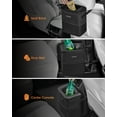 thumbnail image 5 of HOTOR Car Trash Can with Lid, Leak-Proof Car Garbage Can with Mesh Pockets, Car Accessories, 2 Gallons, Black, 5 of 10