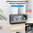 thumbnail image 5 of Projection Digital Alarm Clock For Bedroom Led Alarm Clock For Bedrooms With Usb Charger Port, 5 of 5