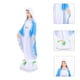 thumbnail image 3 of Estatua de la Virgen María Figura de la Virgen María Madonna Católica Artesanía de Plástico Figura de la Virgen María, 3 of 7