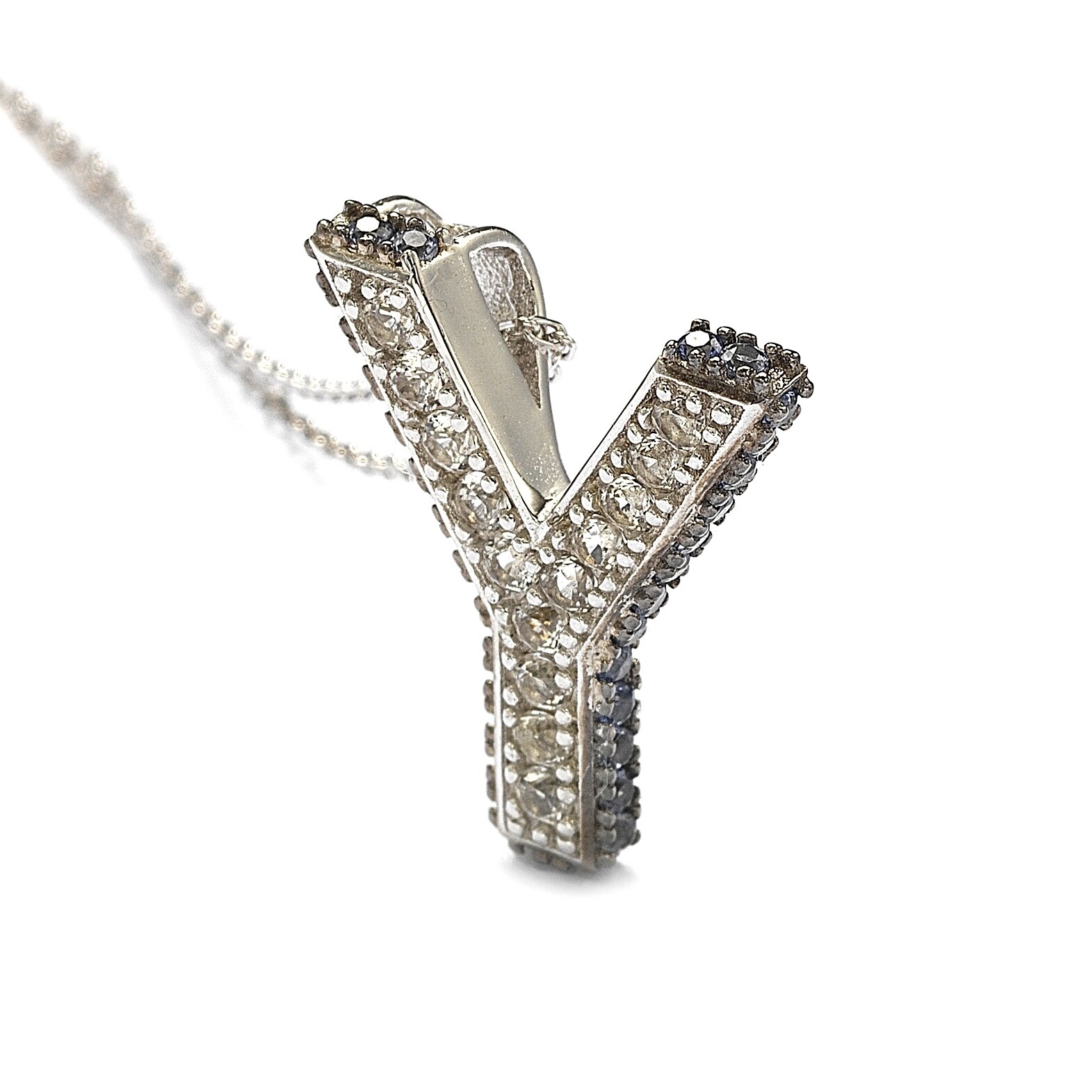 SL Collection Sterling Silver Sapphire 