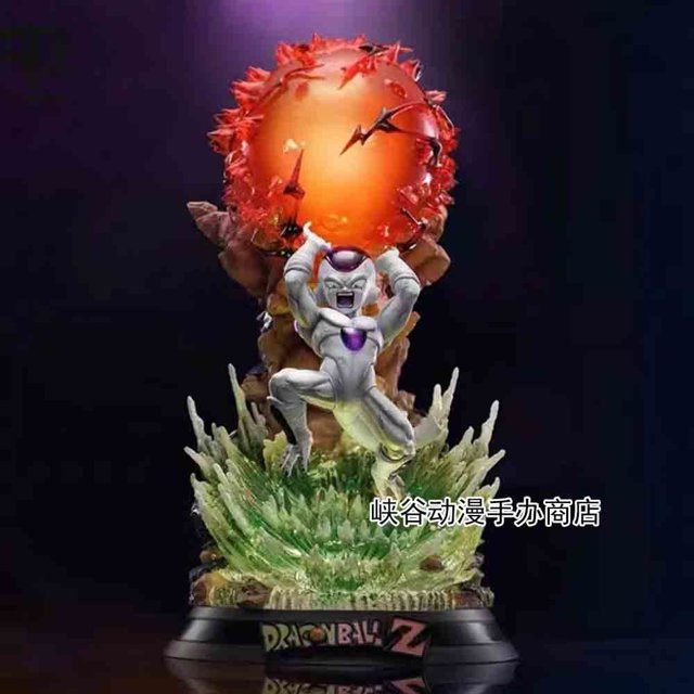 2022 nuevo Dragon Ball Zero Majin Buu luminoso Super Saiyan Frieza 24cm colección de figuras de acción modelo juguetes para niños regaloszhangyuxiang