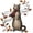 CAT 2-KK1, variant on Autumn Cat Metal Wall Decor,Fall Cat Tin Sign Plaque with Warm Leaves Branches Scarves,Cozy Seasonal Accent for Home Entryway Porch Garden Gift