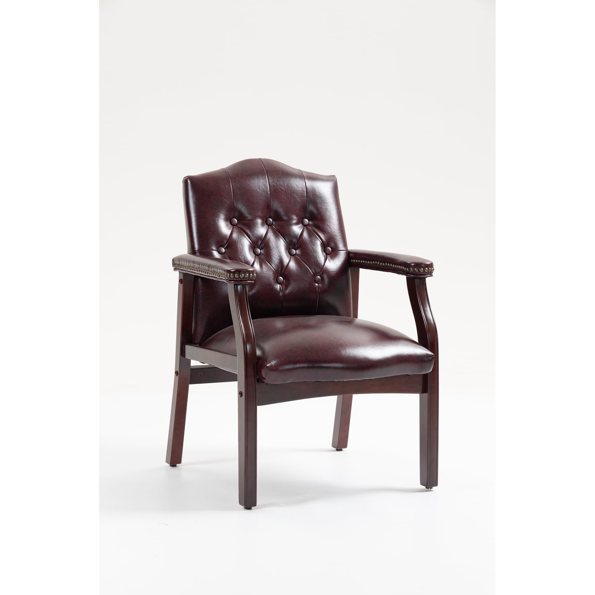 leather reception guest chairs wpadded product