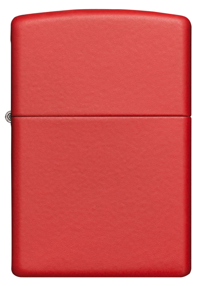 Zippo Classic Red Matte Windproof Pocket Lighter