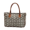 thumbnail image 4 of Perfect Stars Upcycled Canvas and Genuine Leather Trim Handbag, 4 of 5