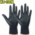 thumbnail image 1 of Gants en Nitrile Robustes 8Mil Poignée Texturée Gants de Travail Industriels Noirs Jetables Grande Boîte de 50, 1 of 6