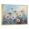 thumbnail image 2 of Designart "Divine Cornflowers In Bloom II" Flower Field Floater Framed Wall Decor, 2 of 5