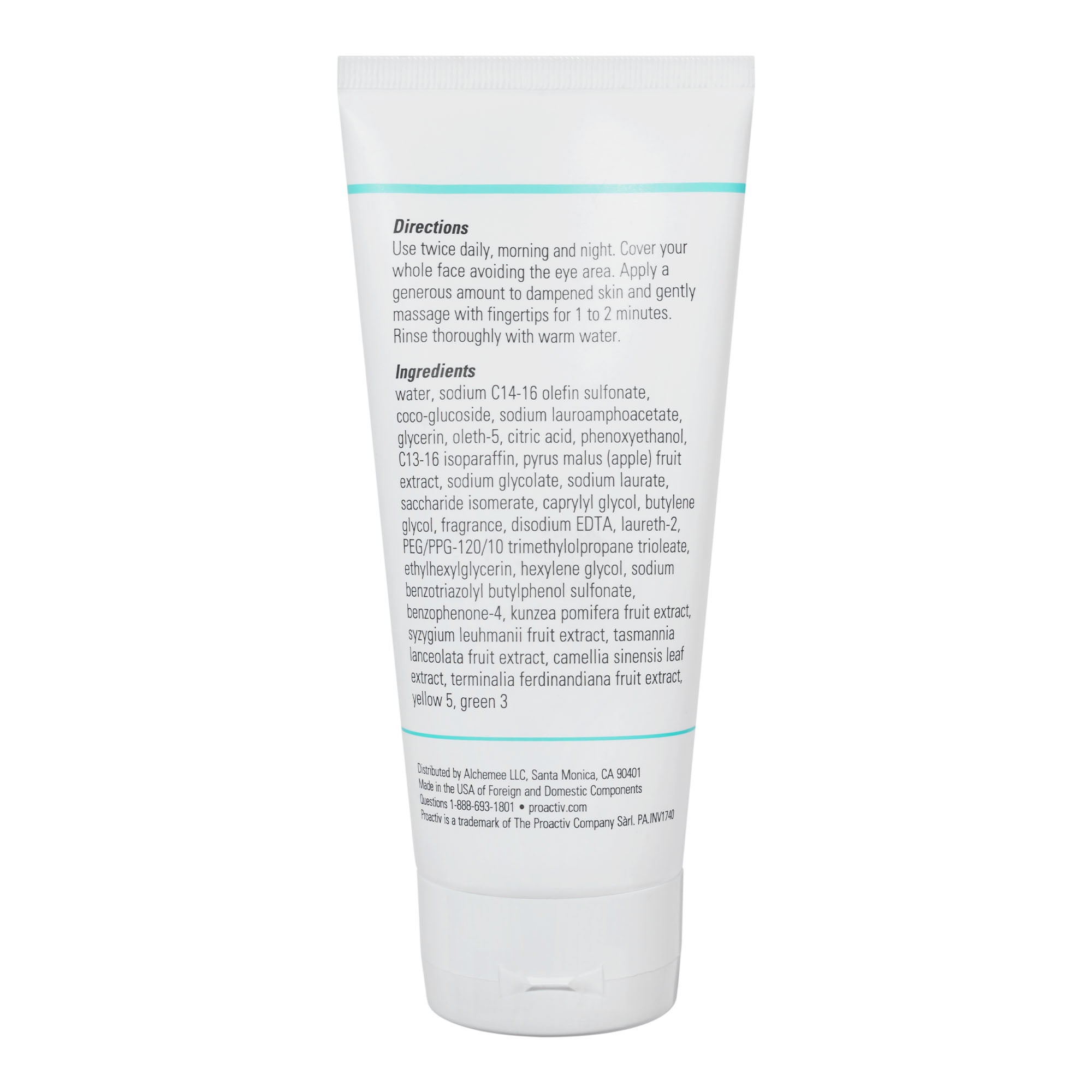 Proactiv Daily Foaming Cleanser for Acne-Prone Skin, Oil & Makeup Remover, Brightening Face Wash, Paraben-Free, Targets Post-Acne Dark Marks, 6 Fl Oz