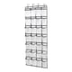 thumbnail image 1 of Organizador de zapatos con 28 bolsillos de malla para colgar con 4 ganchos de metal, soporte para zapatos, bolsas colgantes plegables, Zapatero, 1 of 8