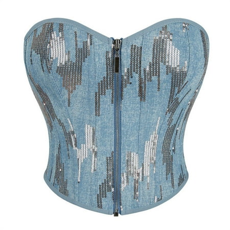 UPPADA Fairy Corset On Sale Strapless Corset Tops for Women Corset Cute Bustier Bodyshaper Top Overbust Corset Plus Size Waist Training Corsets Overbust Shapewear Outfit