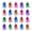 20PCS, variant on Dserhfy 20/50/100Pcs Glow-in-the-dark Halloween Ghost Figurine Mini Cartoon Ghost Resin Statue Luminous Miniature Ghost Ornament Desktop Decoration