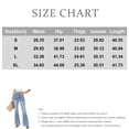 thumbnail image 4 of Wutalume Low Rise Jeans for Women Wide Leg Straight Cut, Stretch Denim with Pockets, Loose Fit Comfort for Casual Wear,Light Blue M, 4 of 7